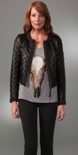Haute Hippie Quilted Jacket