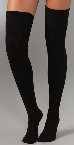 Haute Hippie Deluxe Thigh High Socks