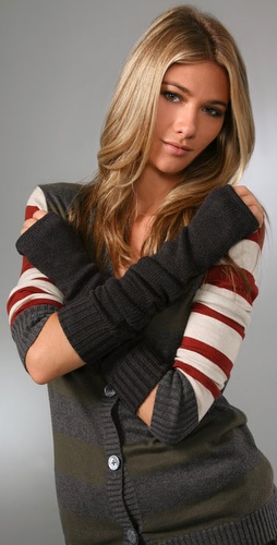 Haute Hippie Luxe Fingerless Gloves