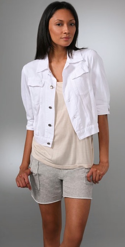 Monrow Twill Jean Jacket