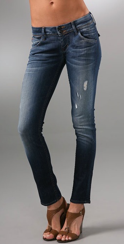 Hudson Collin Flap Pocket Skinny Jeans