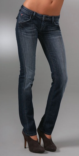 Hudson Signature Straight Leg Jeans