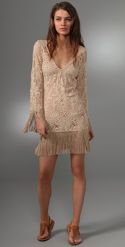 Inca Peacock Fairy Cover Up Dress