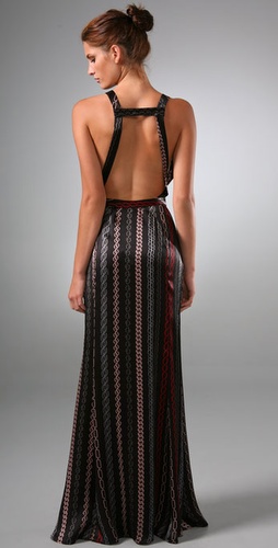 Issa Open Back Long Dress