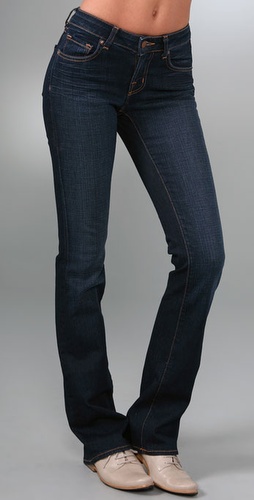 J Brand Blue Label Curvy Fit Scarlett Boot Cut Jeans