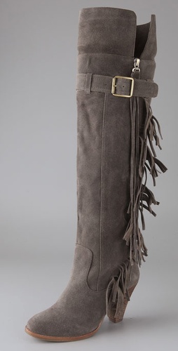 Jeffrey Campbell Dallas Over the Knee Suede Boots