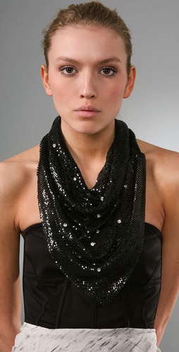 Jill Stuart Crystal Necklace : jill stuart necklace metal mesh metal mesh necklace