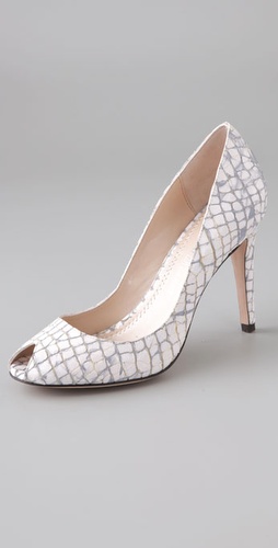 Jean-Michel Cazabat Chika Peep Toe Pumps