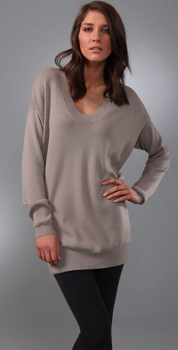 JNBY Boyfriend Scoop Neck Sweater