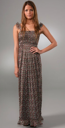 Juicy Couture Felicity Floral Long Dress