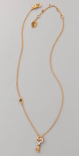 Juicy Couture Wishes Pave Key Necklace Juicy Couture Wishes Pave Key Necklace