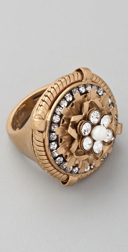 Juicy Couture Snake Chain Cocktail Ring