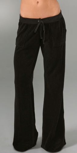 Juicy Couture Terry Snap Pocket Pants