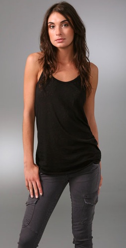 Juicy Couture Burnout Racer Back Tank