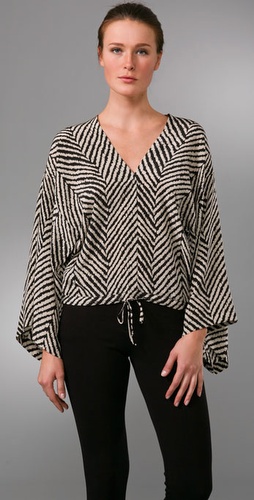 Karina Grimaldi Benjamin Print Top