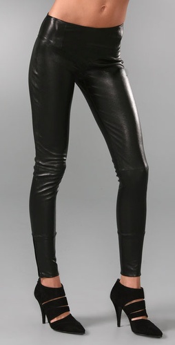 Kiki de Montparnasse Nuit Leather Leggings