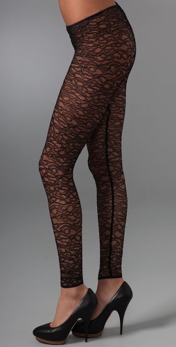 Kiki De Montparnasse Nuit Lace Leggings