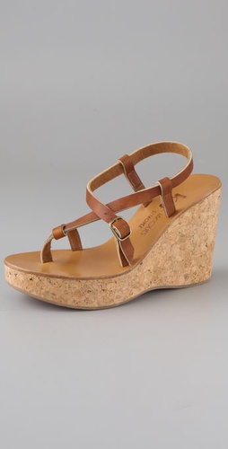 K. Jacques Diapason Cork Slide Sandals