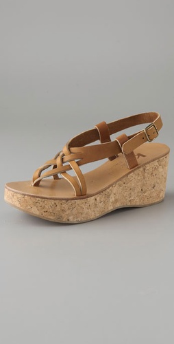 K. Jacques Jalama Cork Platform Sandals K. Jacques Jalama Cork Platform Sandals