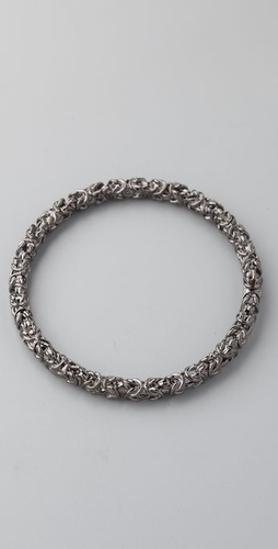 Kenneth Jay Lane Gunmetal Bangle