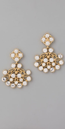 Kenneth Jay Lane Crystal Earrings