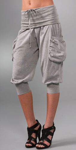 L.A.M.B French Terry Harem Pants