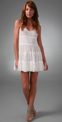 L.a.m.b Tiered Tank Dress