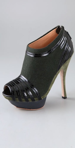 L.A.M.B Glance Platform Booties