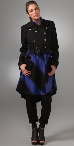 L.a.m.b Double Breasted Tailcoat