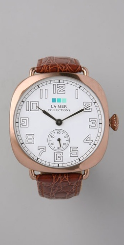 La Mer Collections Vintage Oversized Watch