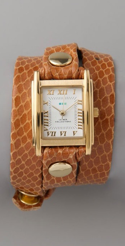 La Mer Collections Simple Wrap Watch