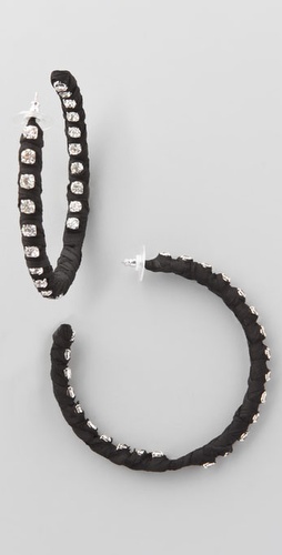 Lee Angel Jewelry Jane Crystal & Ribbon H