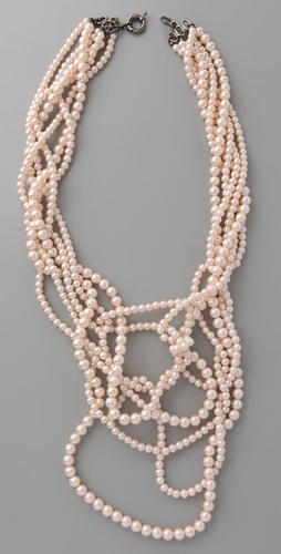 Lee Angel Jewelry Martine Pearl Necklace
