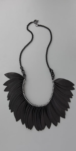 Lee Angel Jewelry Martine Leather Necklac