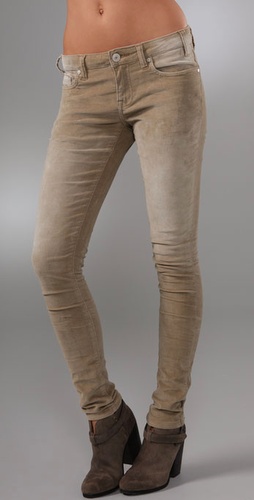 Les Halles Extra Stretch Corduroy Legging