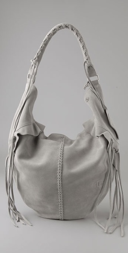 Linea Pelle Alex Suede Vintage Hobo