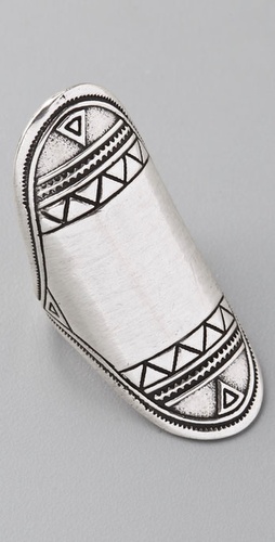 Low Luv x Erin Wasson Aztec Finger Ring