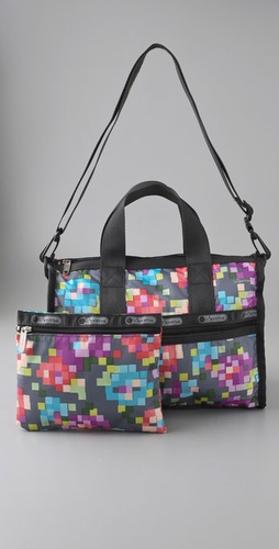 LeSportsac Pixel Rose Mini Weekender Tote from shopbop.com