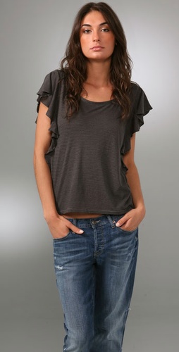 Madewell Flutter Sleeve Tee
