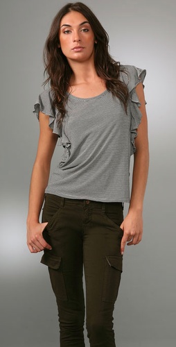 Madewell Flutter Sleeve Tee