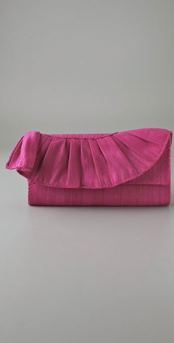 Mar Y Sol Gabriella Ruffle Clutch