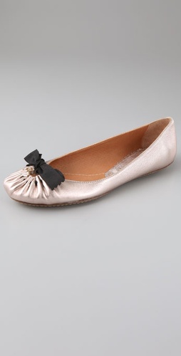 Maloles Zoe Tie Ballet Flats