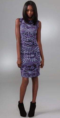 Mara Hoffman Cowl Back Fitted Dress