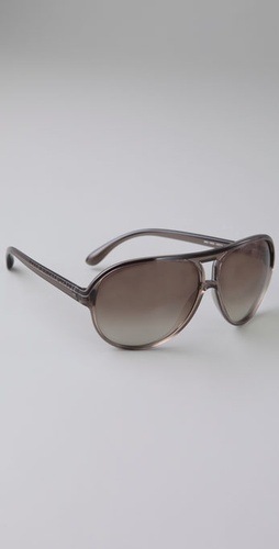 Marc by Marc Jacobs Plastic Aviator Sunglasses