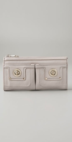 Marc by Marc Jacobs Totally Turnlock Zip Cutch Wallet