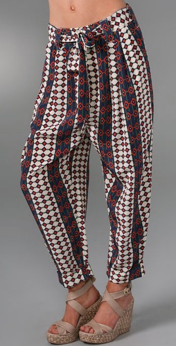 Marc by Marc Jacobs Diamond Stripe Pants