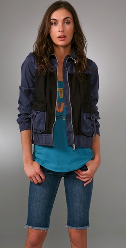 Marc by Marc Jacobs Colorblock Twill Jacket