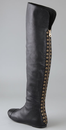 Marc by Marc Jacobs Over the Knee Back Zip Boots