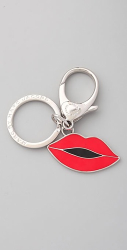Marc by Marc Jacobs Sealed With a Kiss Keychain