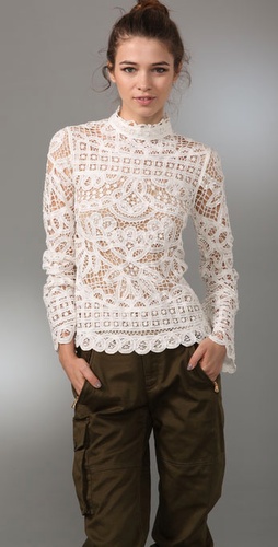 Marc by Marc Jacobs Bronte Lace Top